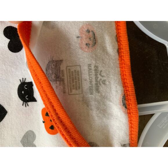 Long Sleeve Crew Neck Printed Childrens Halloween Pajama 2 pc Set Girls Size 7 - Picture 2 of 2